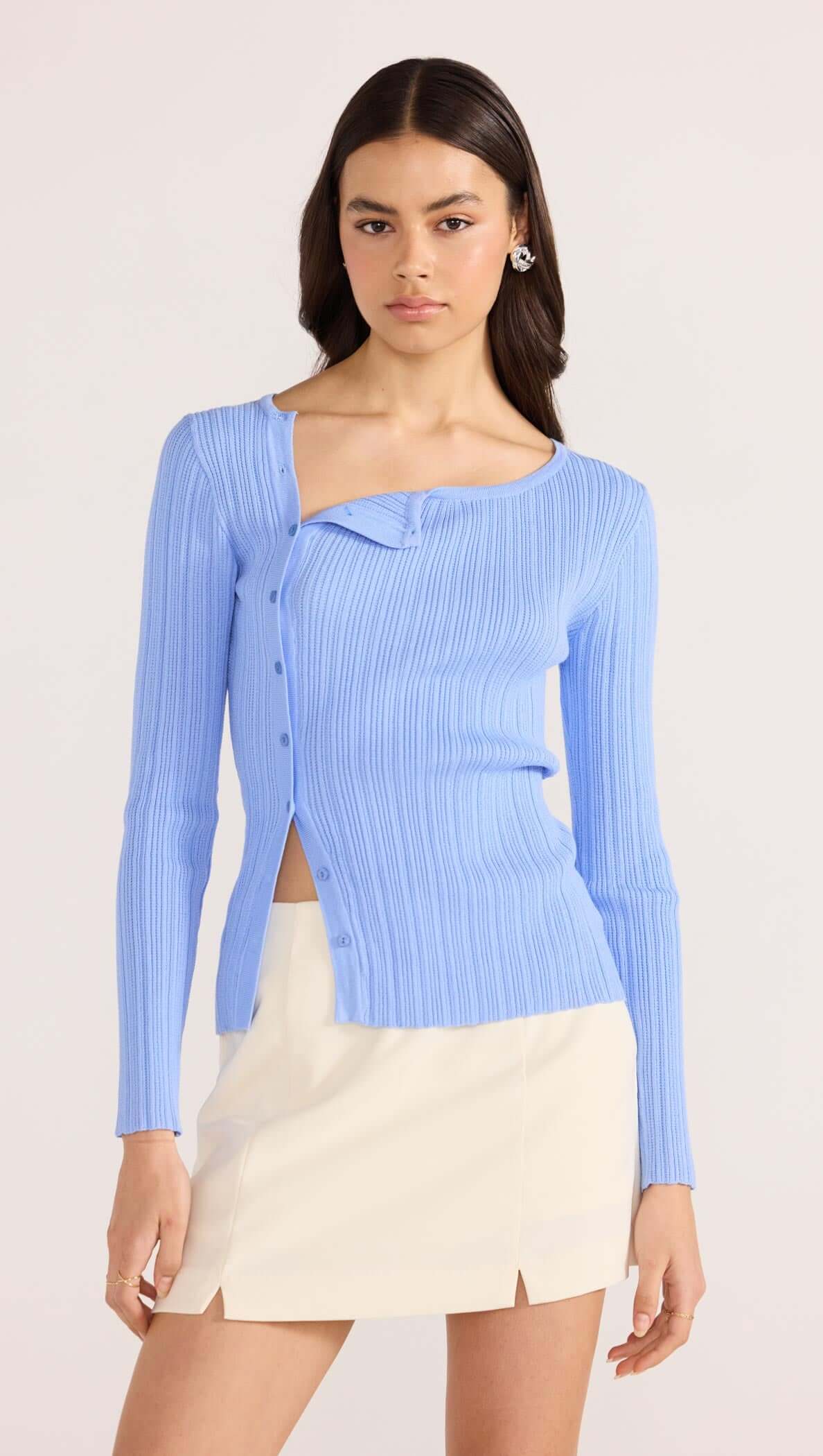 Zinnia Asymmetric Knit Top-TOPS - LONG SLEEVE-MINKPINK