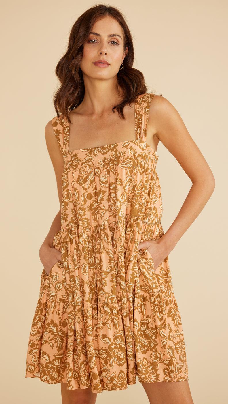 AMARI TIERED MINI DRESS-MINKPINK