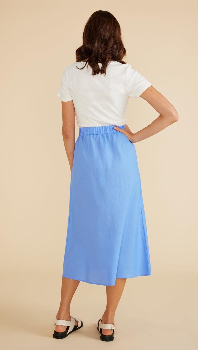 ARIA MIDI SKIRT-MINKPINK