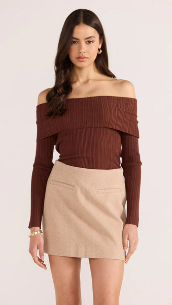 【Anyone more】Bmi Herringbone Mini Skirt Herringbone Mini Skirt | Gap