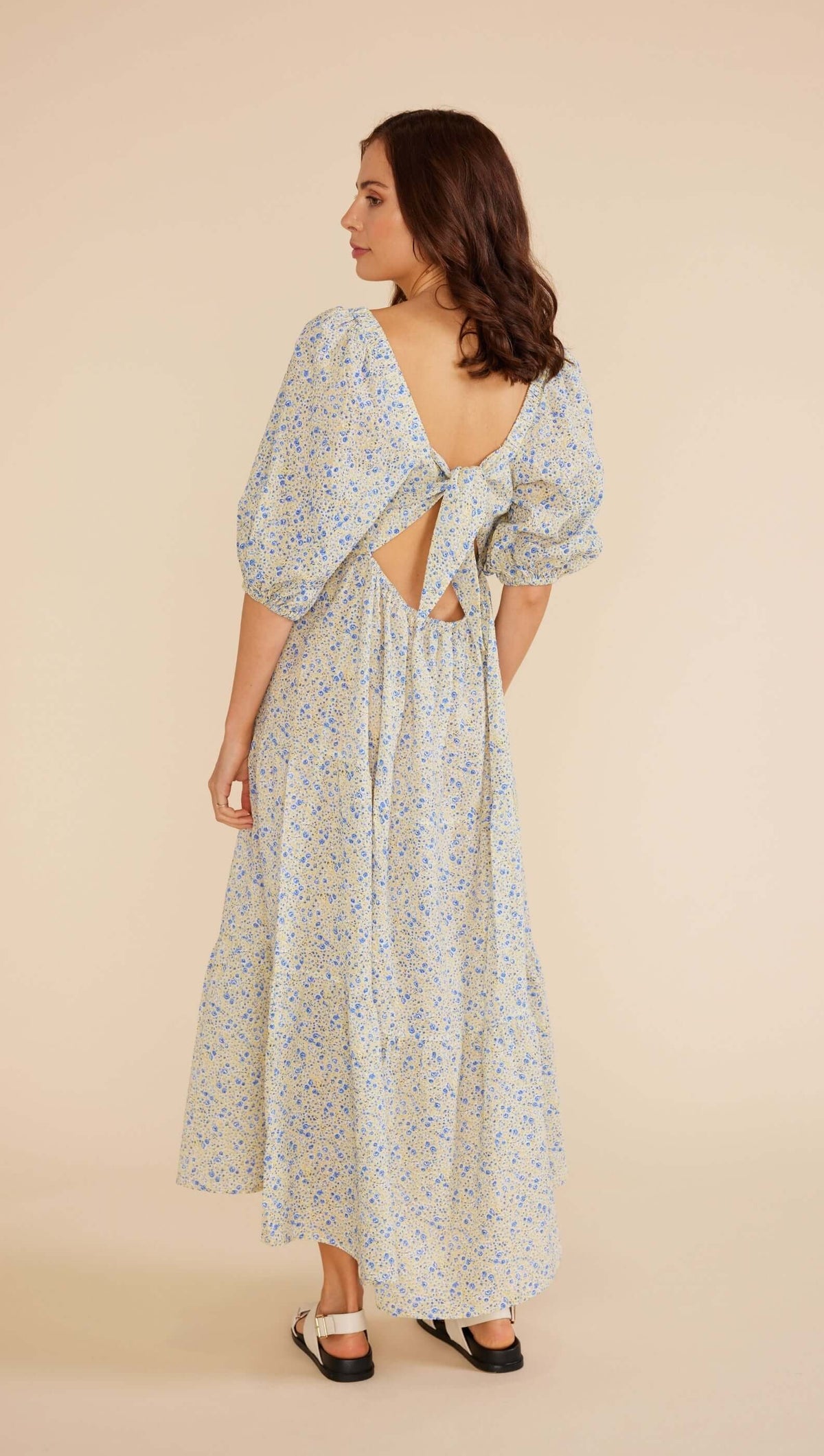 Briella Tie Back Midi Dress - FINAL SALE