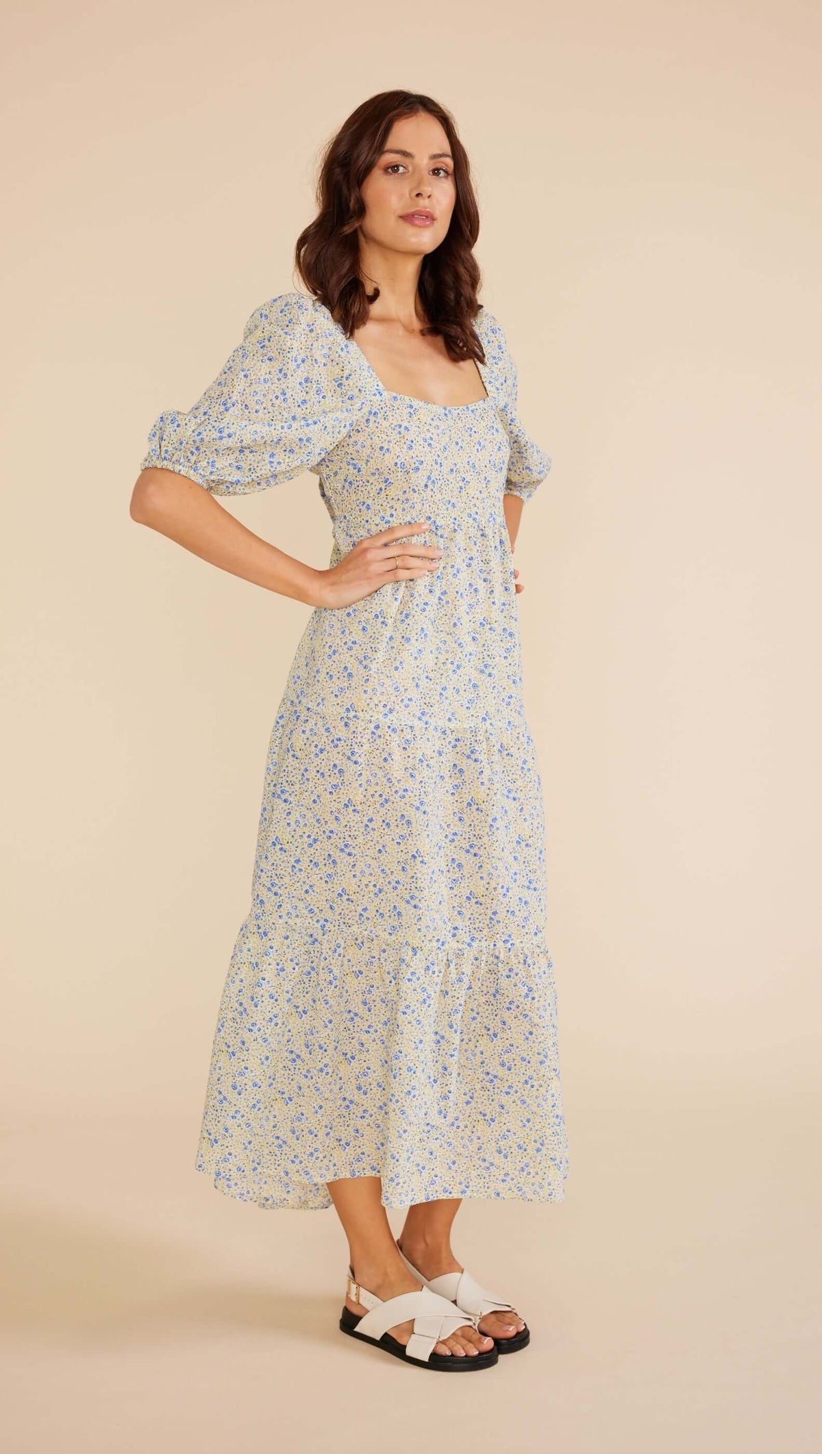 Briella Tie Back Midi Dress - FINAL SALE