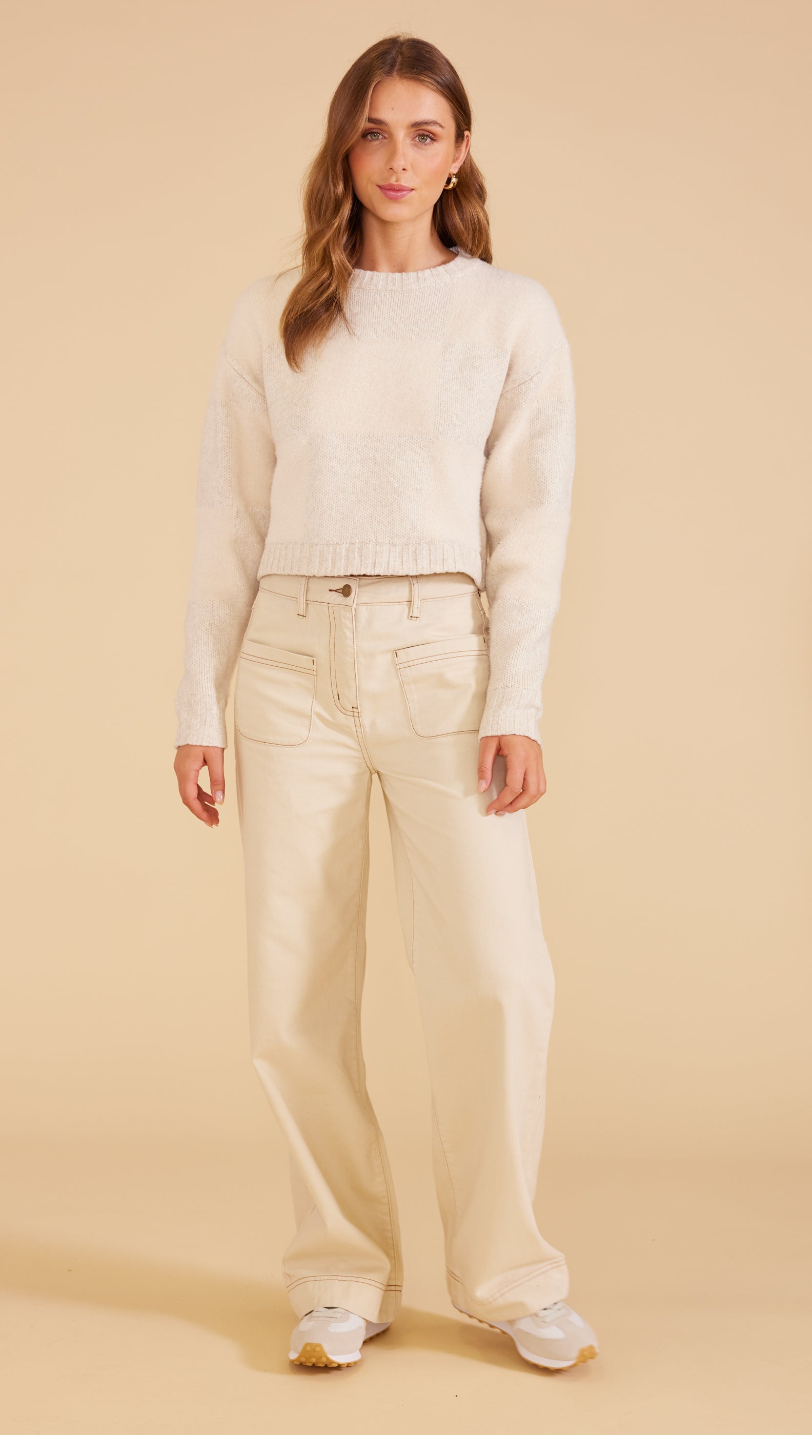 Minkpink striped hotsell sweater