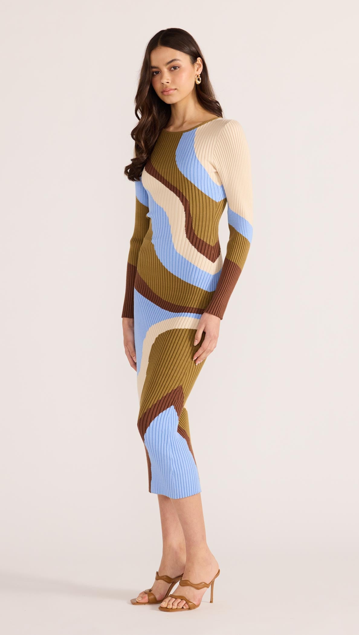 HANNA INTARSIA KNIT MIDI DRESS-DRESSES - MIDI-MINKPINK