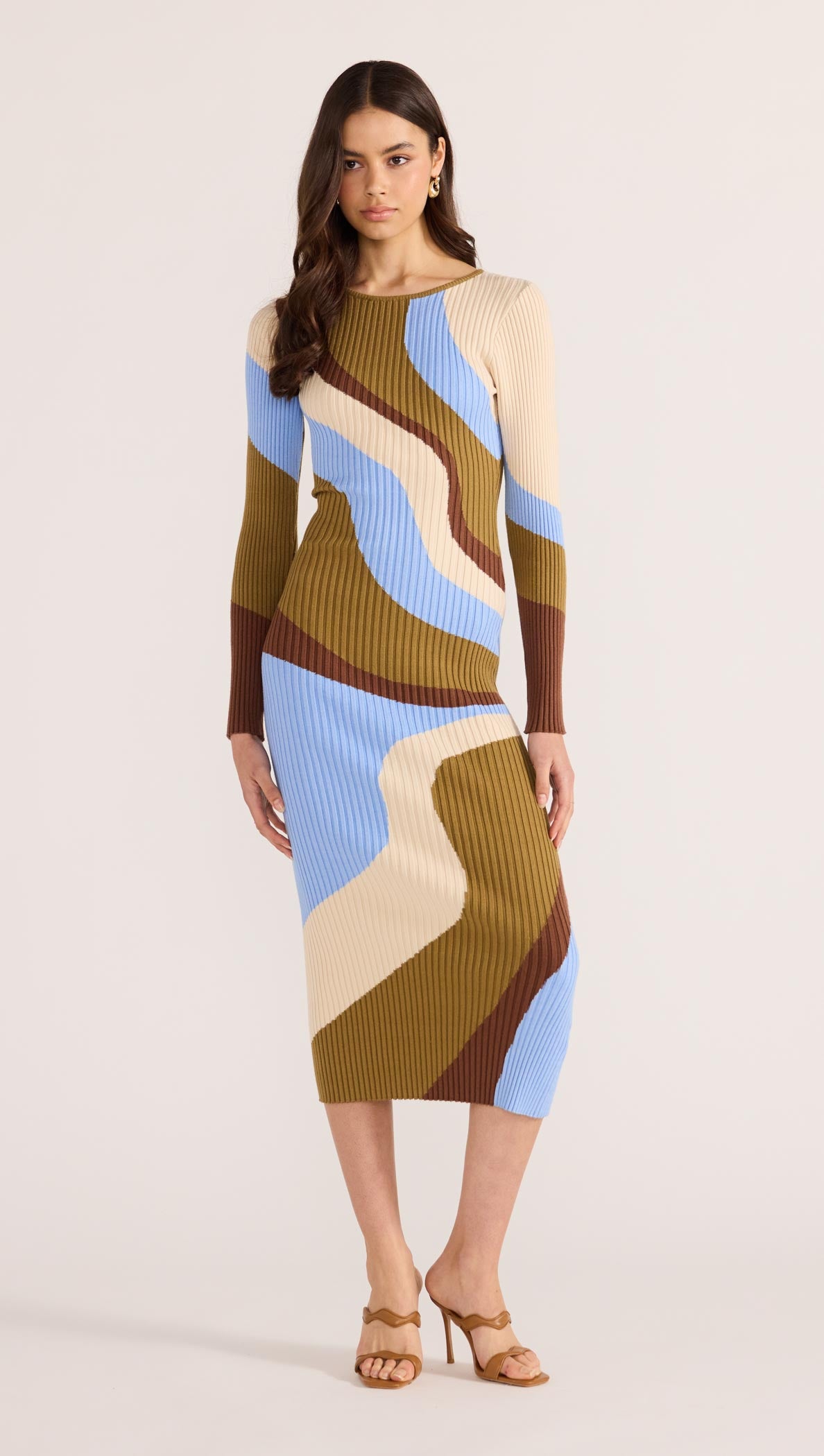 HANNA INTARSIA KNIT MIDI DRESS-DRESSES - MIDI-MINKPINK