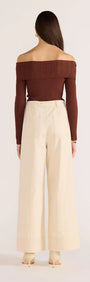 Jane Drill Straight Leg Pant-PANTS-MINKPINK