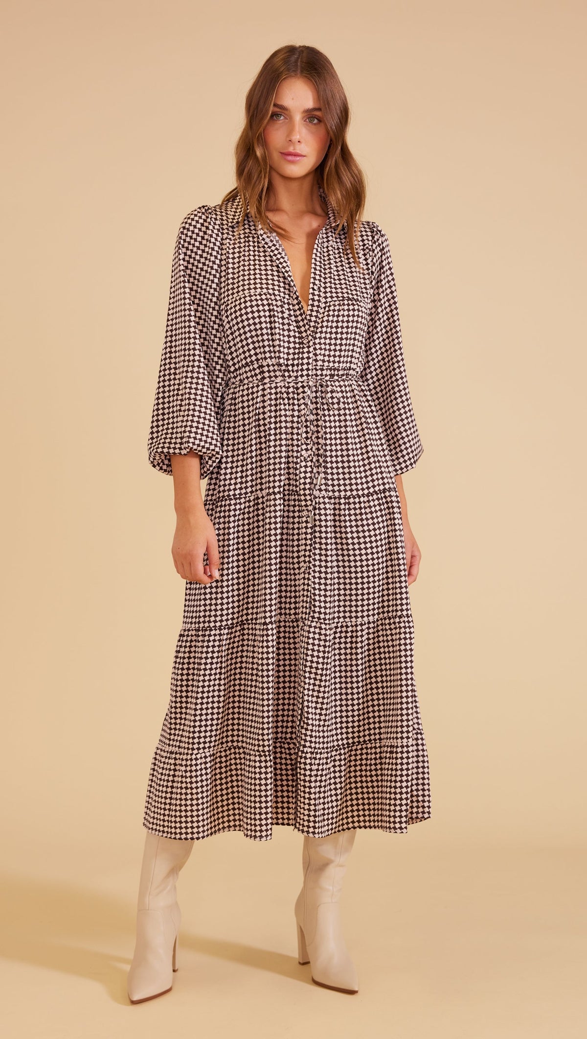 QUINLEY MIDI DRESS-MINKPINK