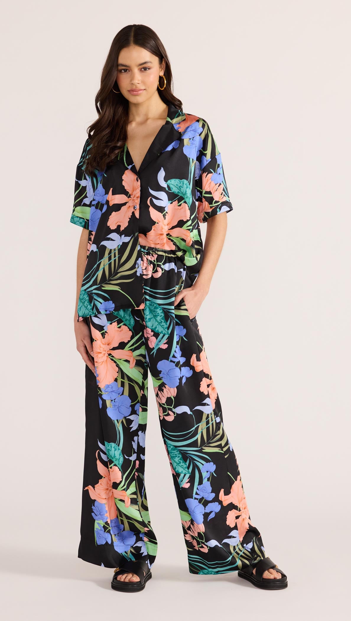 RAVINA DRAWSTRING PANT-PANTS-MINKPINK
