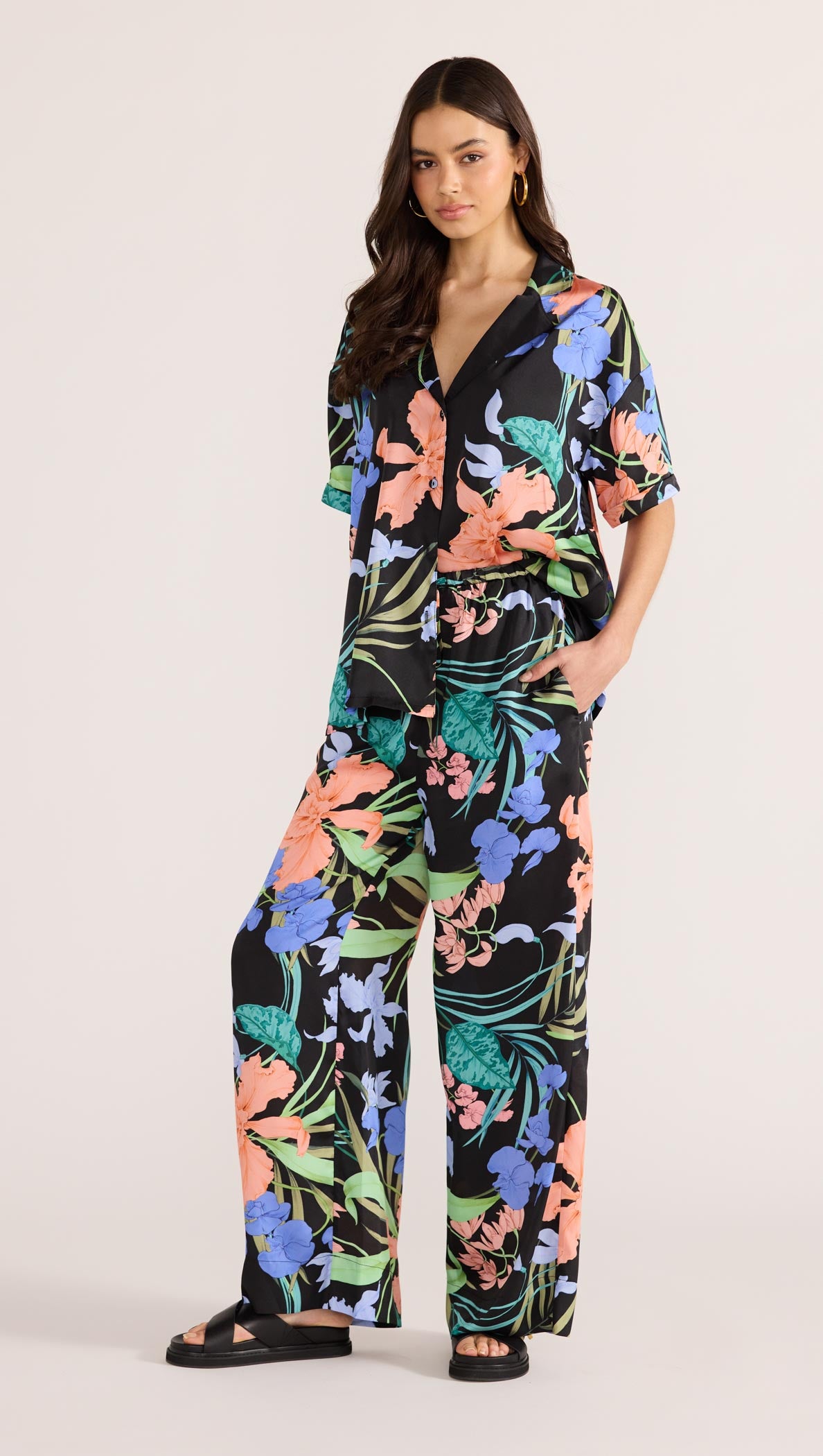 RAVINA DRAWSTRING PANT-PANTS-MINKPINK