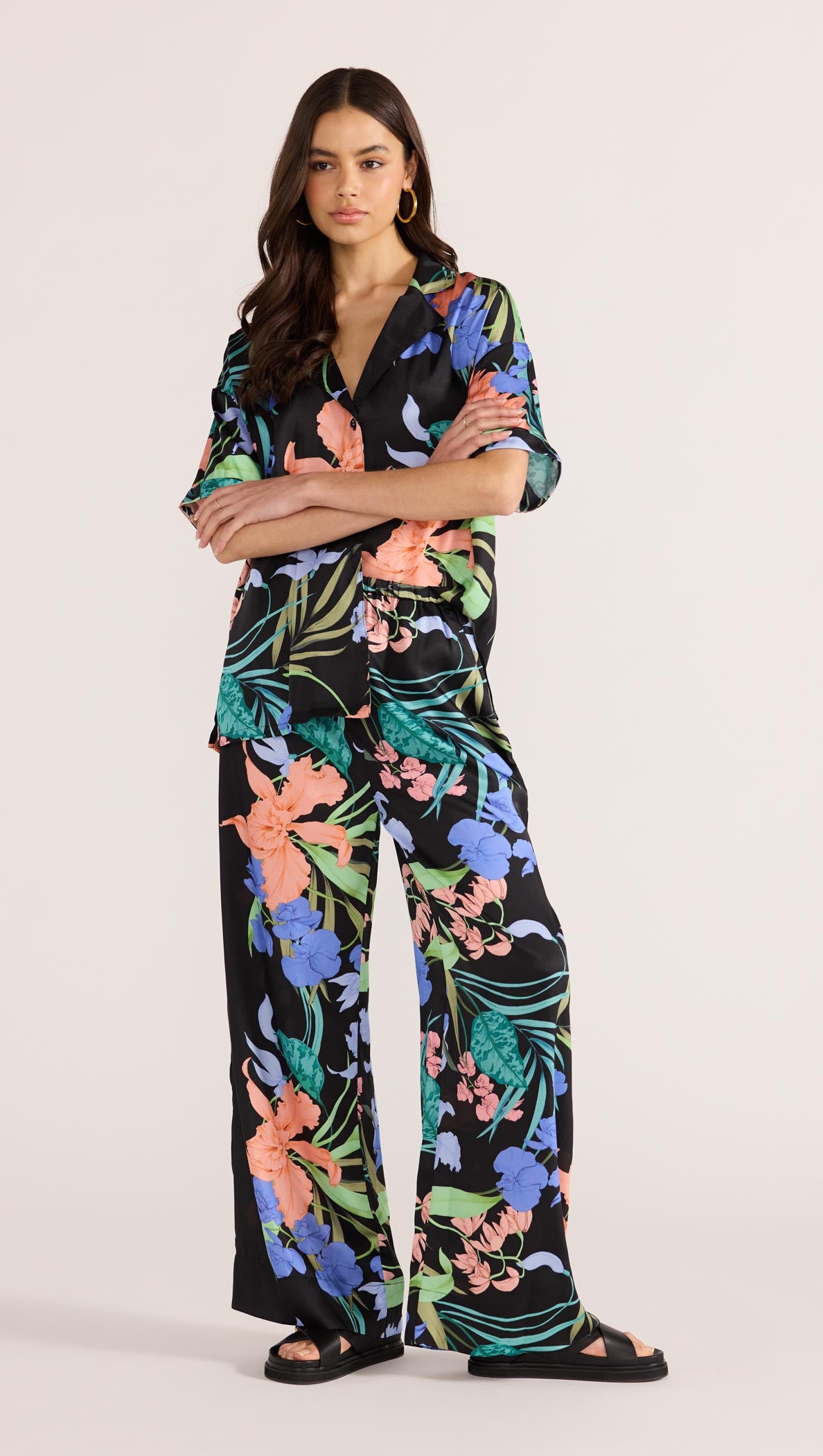 RAVINA DRAWSTRING PANT-PANTS-MINKPINK