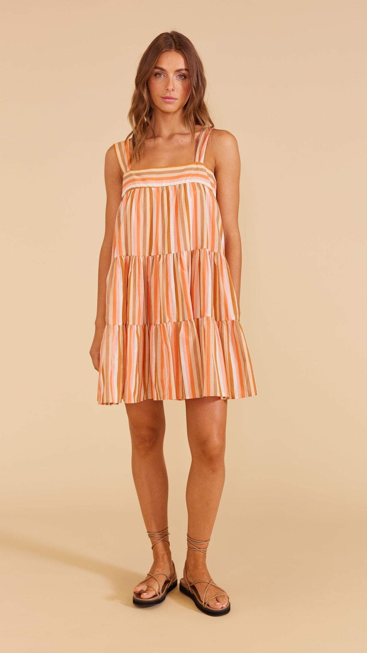 RAYNA TIERED MINI DRESS-DRESSES - MINI-MINKPINK