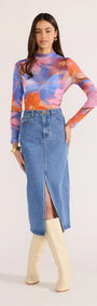Sommer Mesh Skivvy Top-TOPS - LONG SLEEVE-MINKPINK