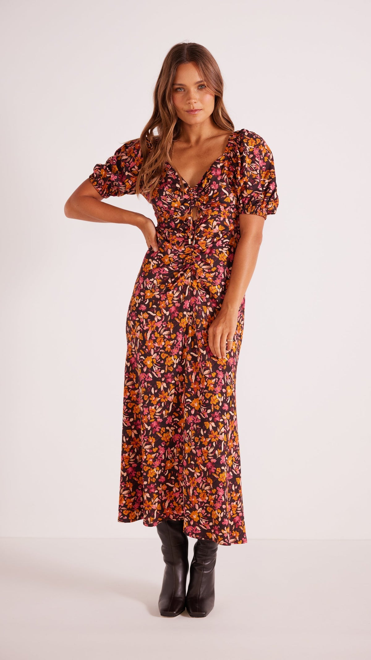 SORRENTO MIDI DRESS-DRESSES - MIDI-MINKPINK