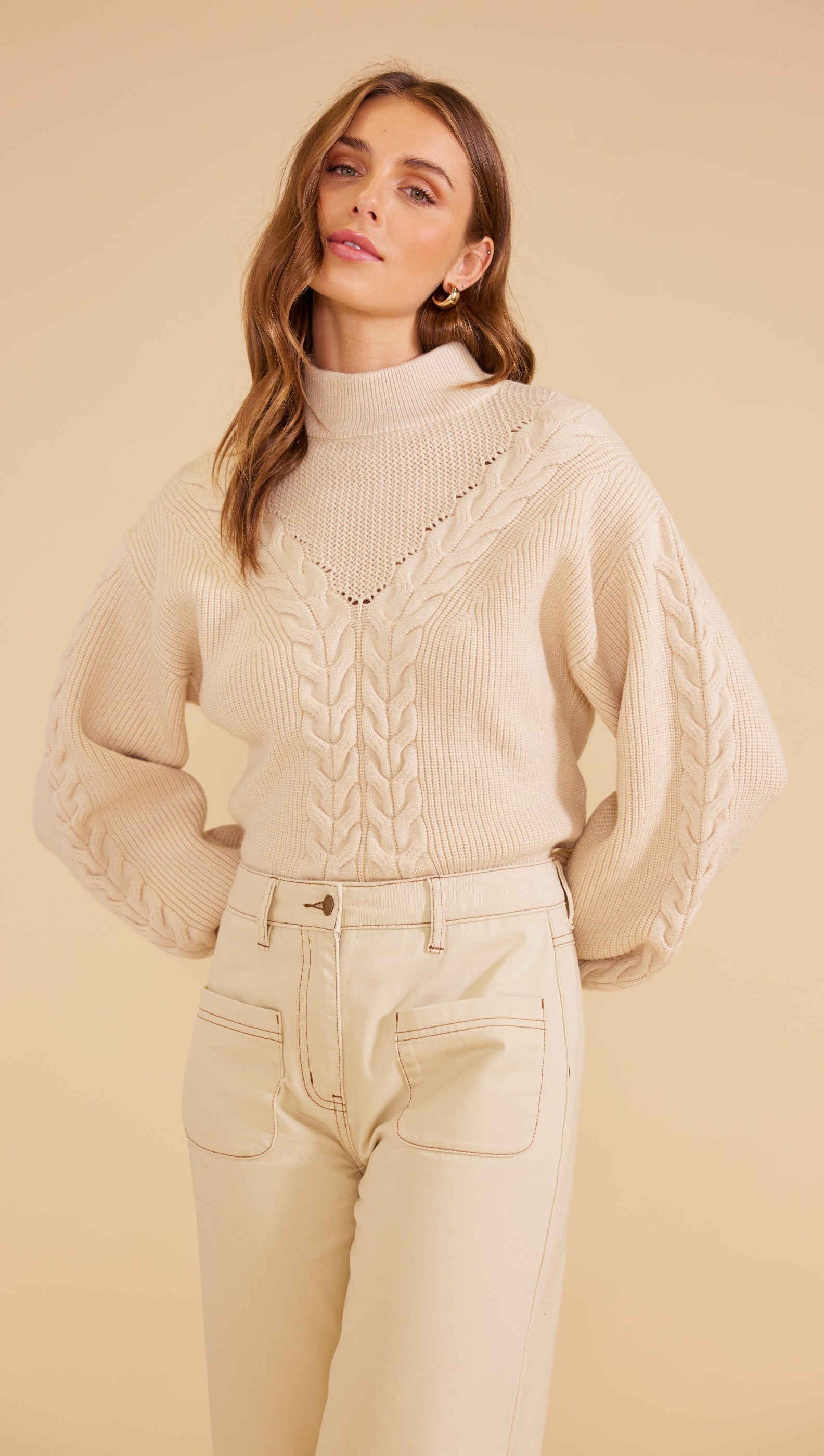 Minkpink eye of discount the tiger sweater