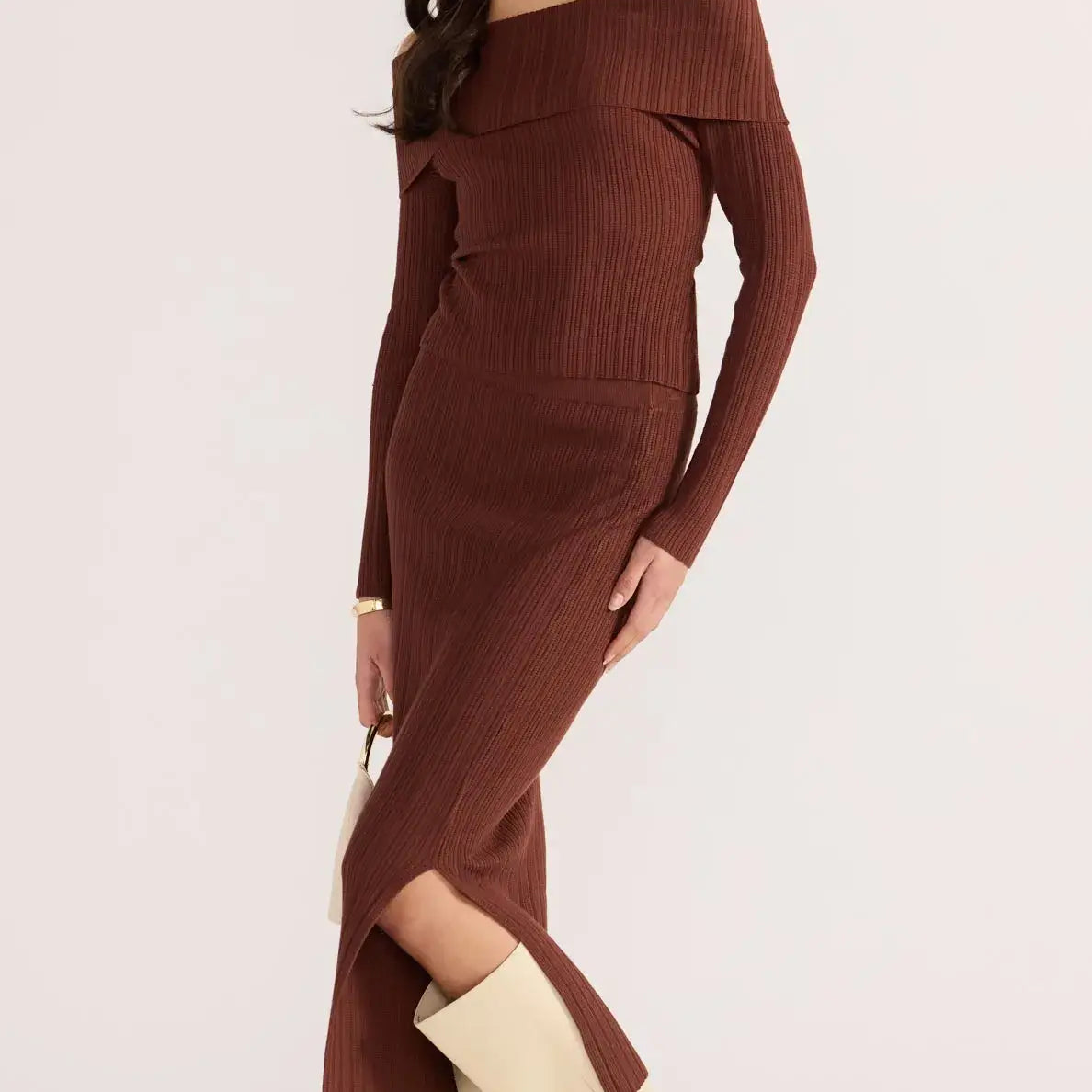 Zoe Knit Midi Tube Skirt-SKIRTS - MIDI-MINKPINK