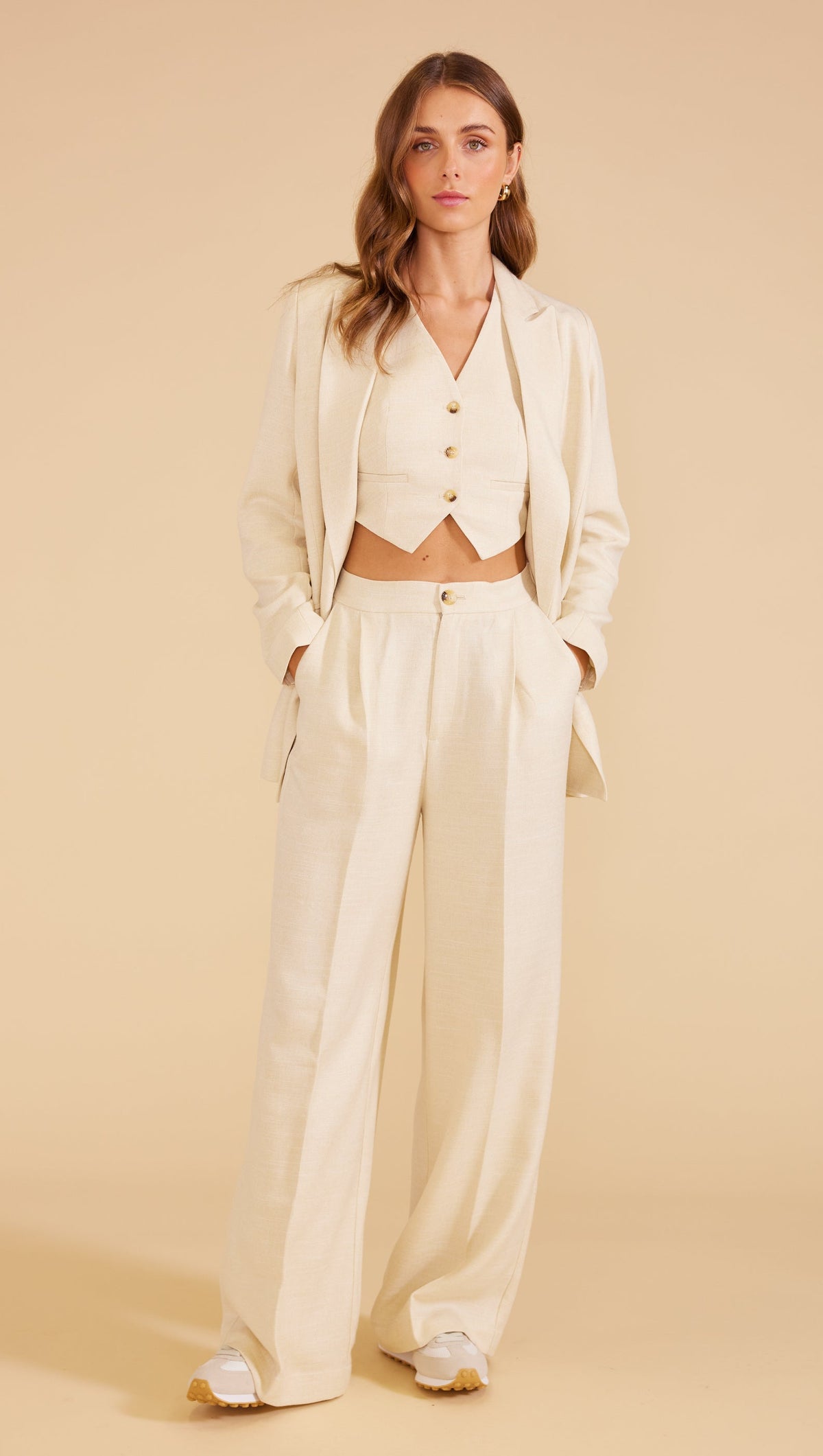 Mink pink blazer sale