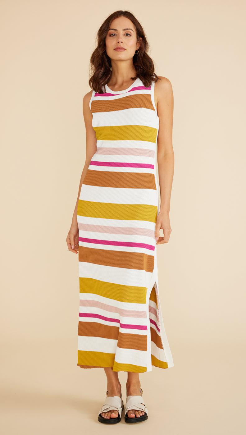 LYRIC KNIT MIDI DRESS-MINKPINK