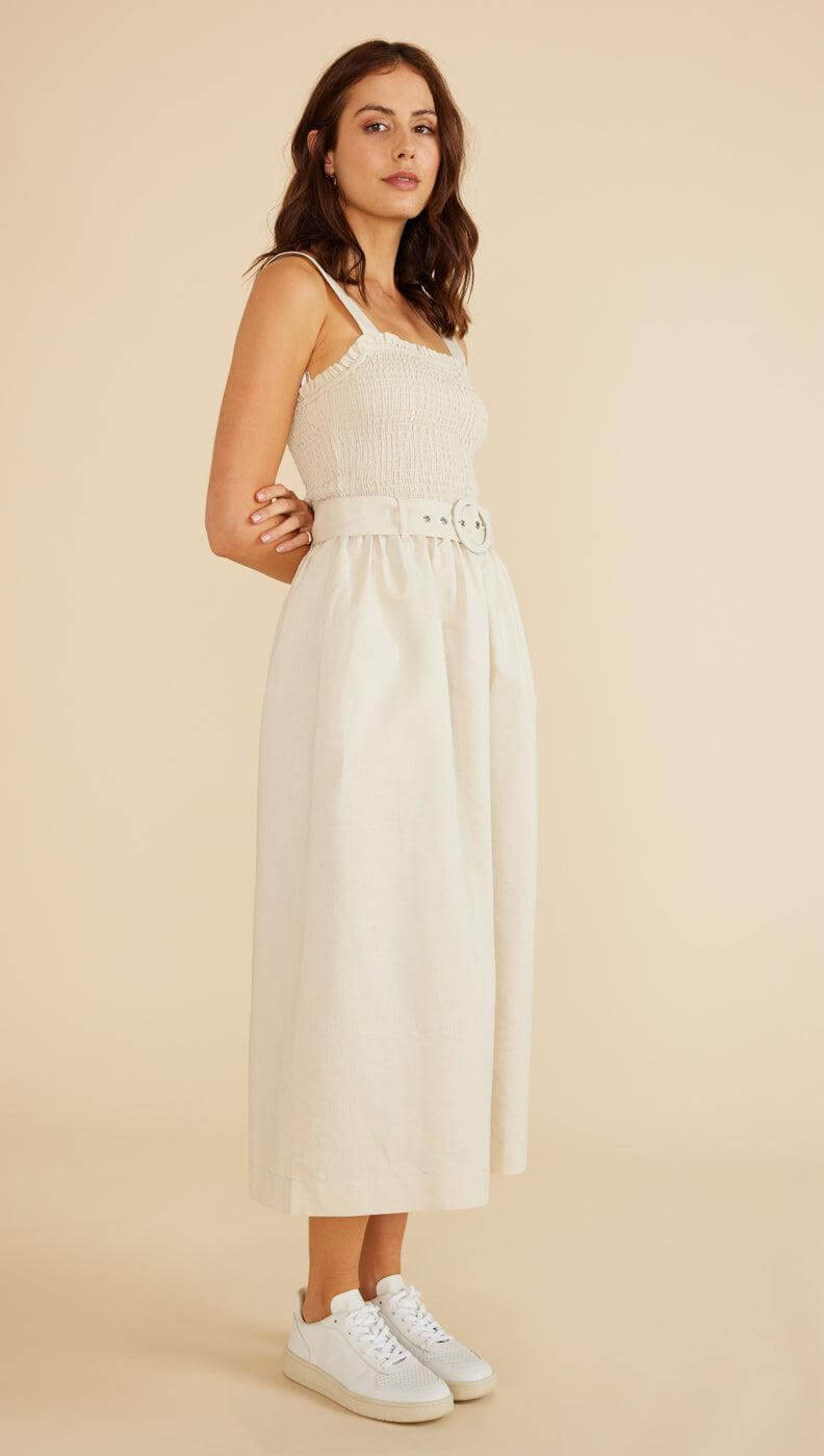 REMI BELTED SUNDRESS-MINKPINK